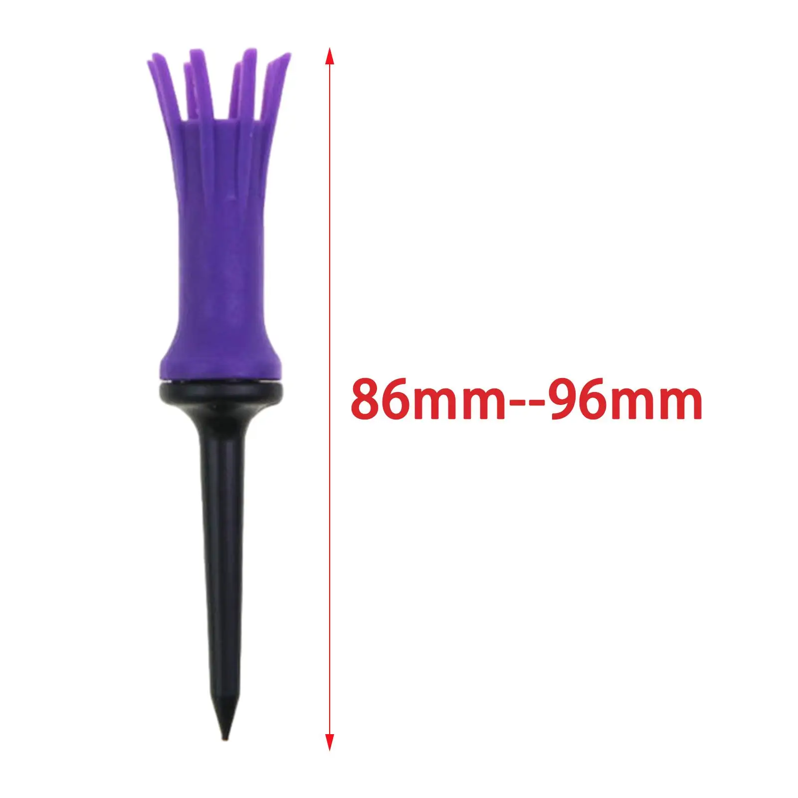 Sturdy Rubber Golf Tee Unbreakable Design Chipping Driving Range Training Golf Ball Holder for Women Men Outdoor Golf Practice