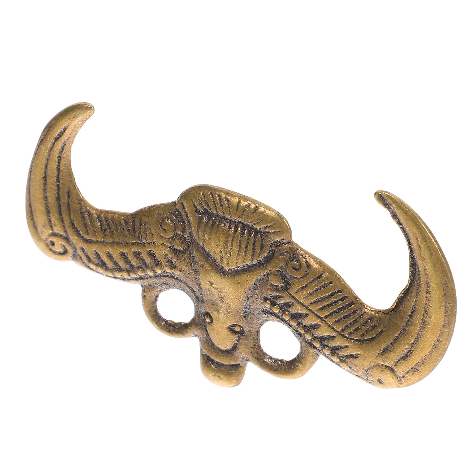 

BESTOYARD медный кулон в виде летучей мыши, латунный шарм на Хэллоуин, готический висячий бисер, жуткий ювелирный аксессуар