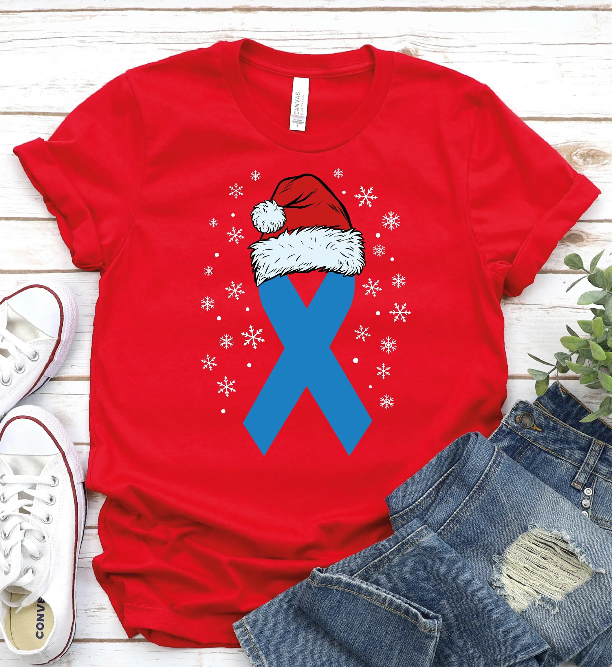 Als Awareness T Shirt Support Christmas Nurse Xmas Amyotrophic Lateral Sclerosis Group