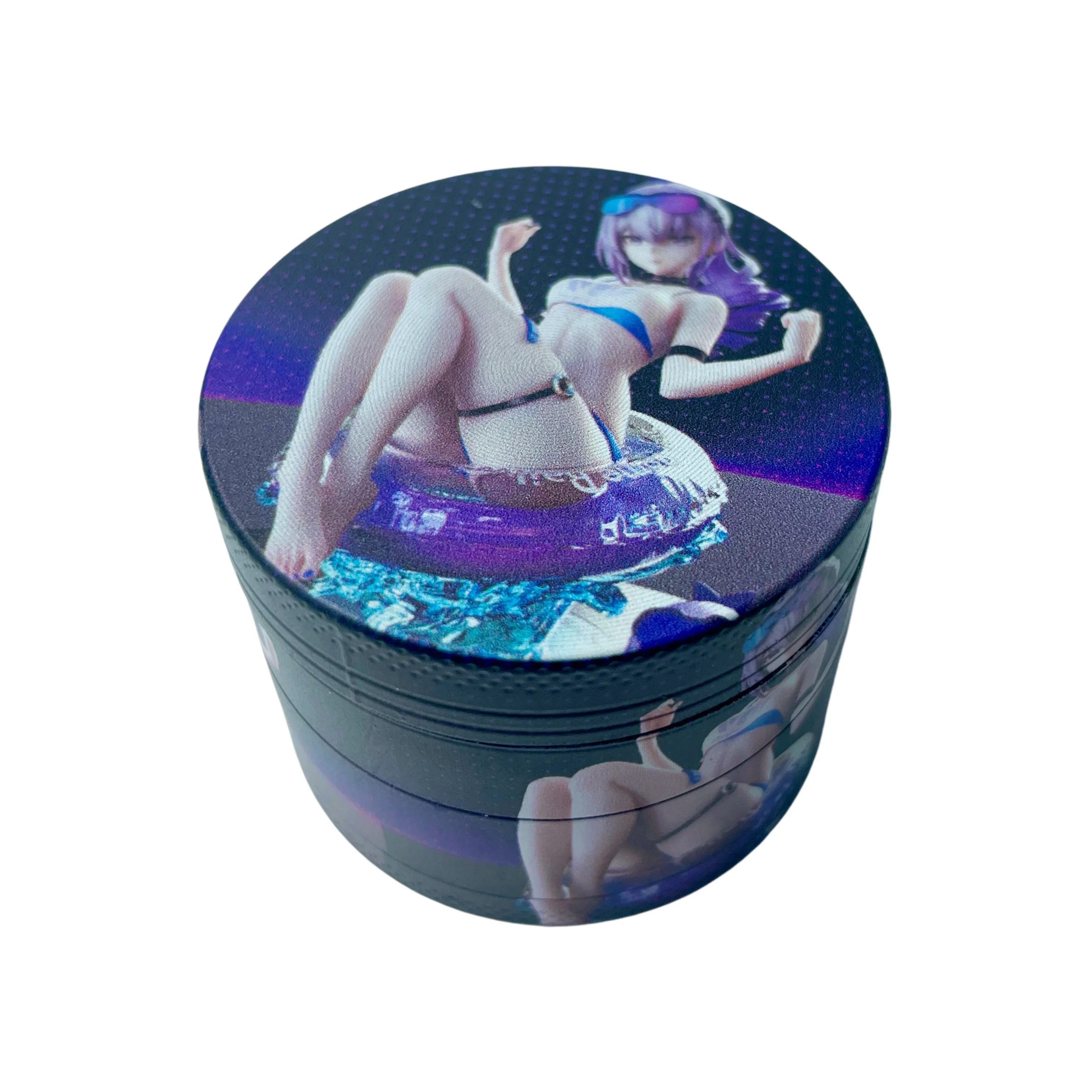 Penggiling Ramuan Logam Gadis Anime 50Mm/2 Inci