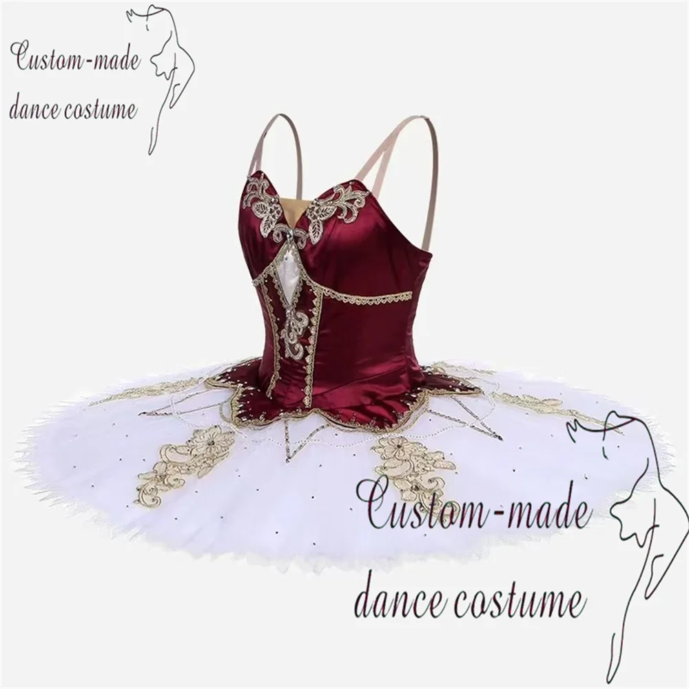 Esmeralda Hall Jihad Bakhta Variations Ballet Skirt Performance Tutu Skirt for Children and Adults