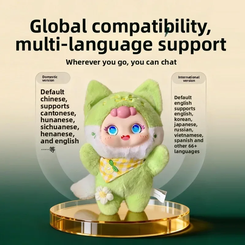 Plush Toy AI Intelligent Machine Voice Conversation Emotional Company Elderly Child doll AI Electronic Pet Bluetooth WiFi