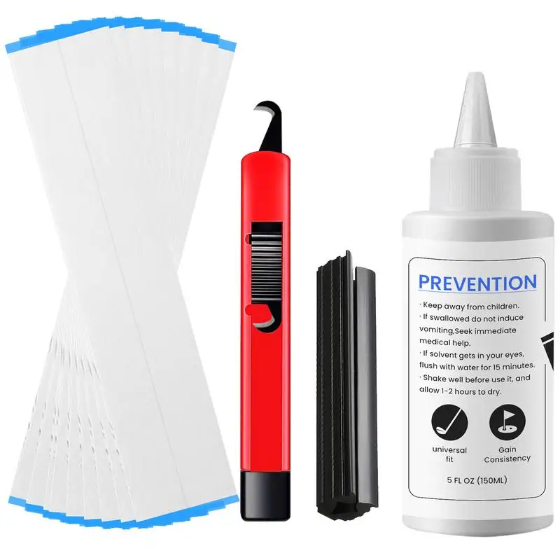 جولف Regripping أطقم شريط لحام شرائط آمنة 5oz قبضة المذيبات 15 ورقة التناقصت Regripping نوادي الغولف أداة قوية إكسسوارات الغولف