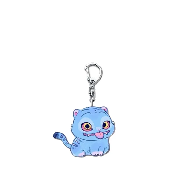 Anime Słodkie Kpop Demon Hunters Zoe Rumi Mira Saja Boys Superstar Akrylowy Brelok do Kluczy Unters HUNTR/X Baby Keyring Huntr-X Zawieszka do Torby