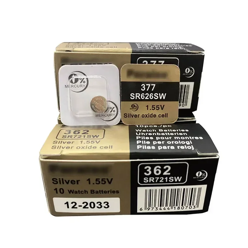 377 SR626SW 321 SR616SW Silver Oxide Battery 364 SR621SW 371 SR920SW 395 SR927SW 394 SR936SW 317 SR516SW for Watch Batteries