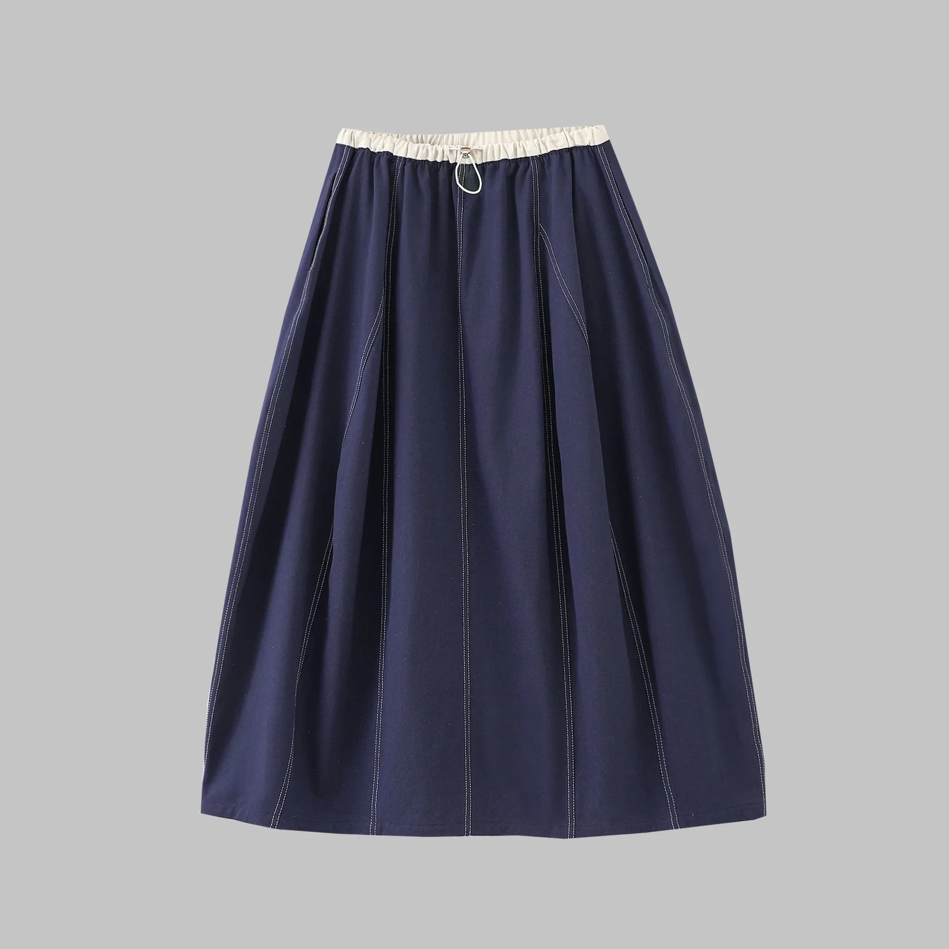 Bud Skirt Korean Three-dimensional Splicing Bud Skirt Versatile and Thin A-shaped Skirt