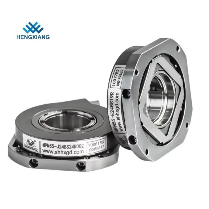 GOOD Hengxiang Ultra-Thin 15mm Hollow Shaft Absolute Encoder MPN55 Through-Shaft BiSS-C SSI 24-bit Multiturn Battery Backup Serv