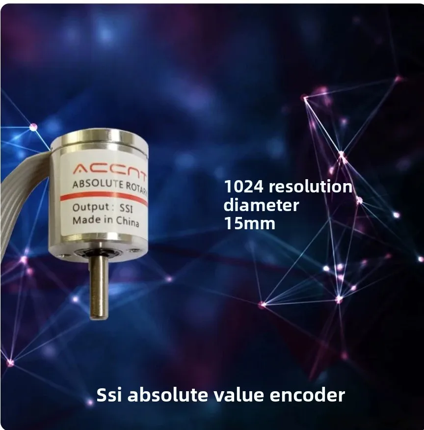 Single Turn Absolute Rotary Encoder SSI Magnetic Miniature 1024 Resolution for ROBOCON Robot Motor Feedback Control