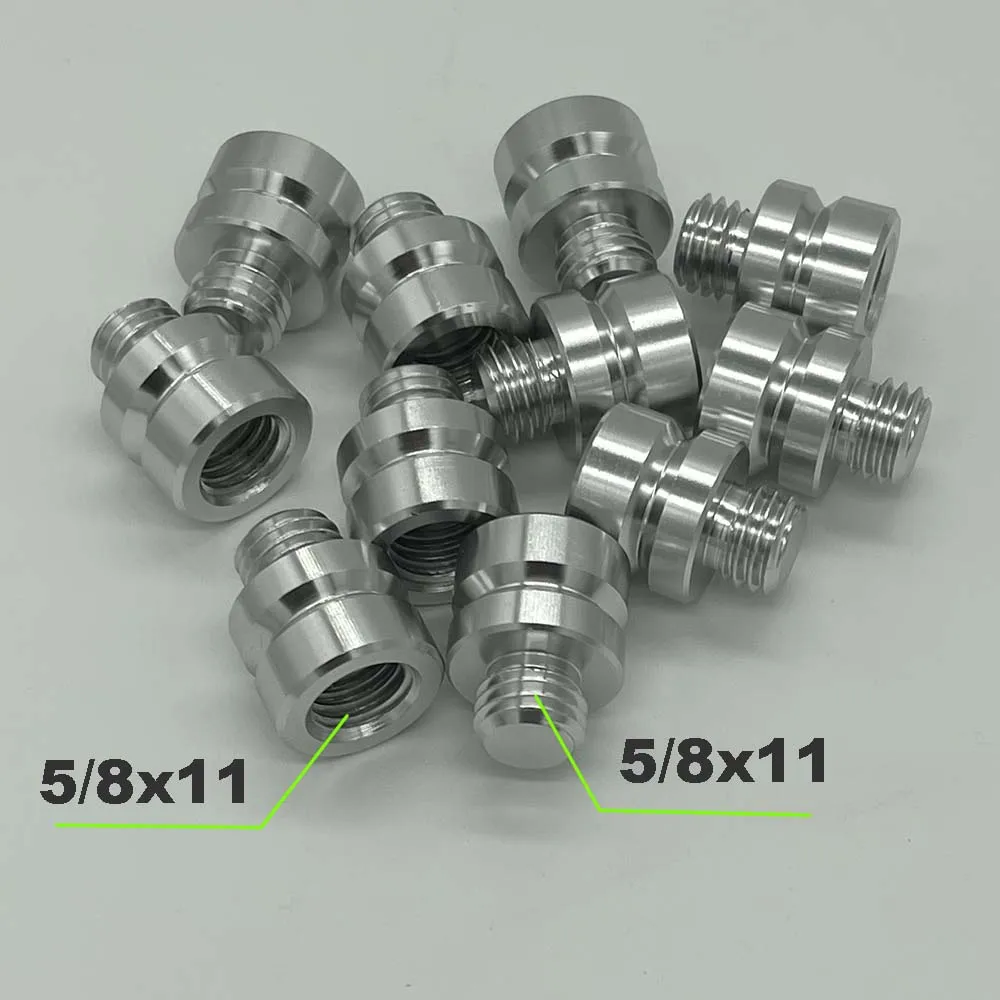 10pcs Prism Adapter 5/8x11 Screw Thread For GPS and TOTAL STATION