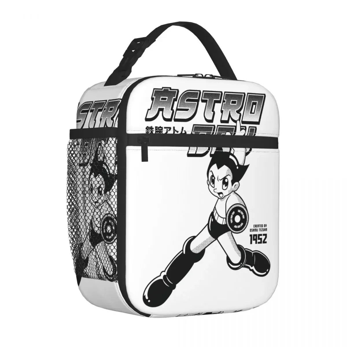 Astro Boy Astroboy Insulated Lunch Bag Large Anime Reusable Thermal Bag Lunch Box Tote Work Travel Food Handbags