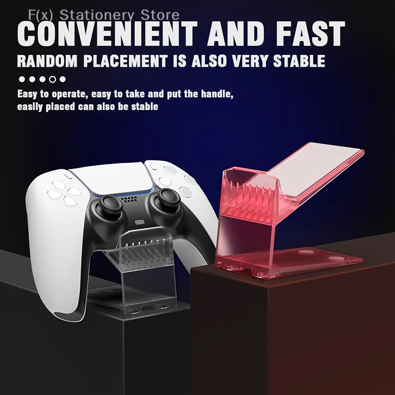 Universal Game Controller Holder Acrylic Gamepad Handle Bracket Display For Switch Pro/PS5 Series X Joystick Rack Stand