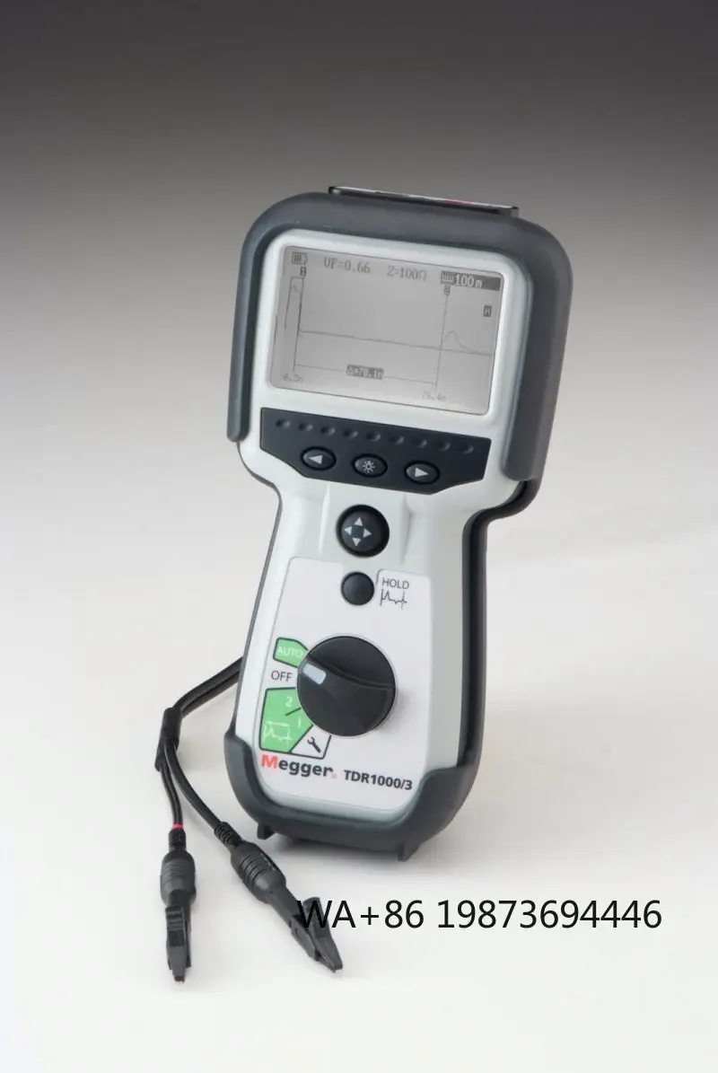Handheld Time Domain Reflectometer Portable Industrial Cable Fault Detection Testing