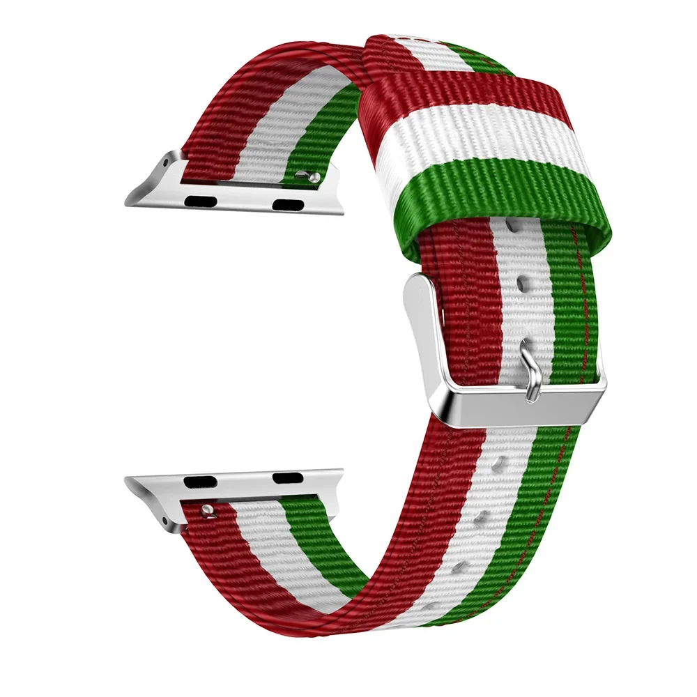 Cinturino in tela di nylon per Apple Watch 10 9 8 7 45mm 41mm 44mm 42mm 46mm Ultra 2 49mm Bracciale in tessuto cinturino iWatch 6 5 4 SE Band