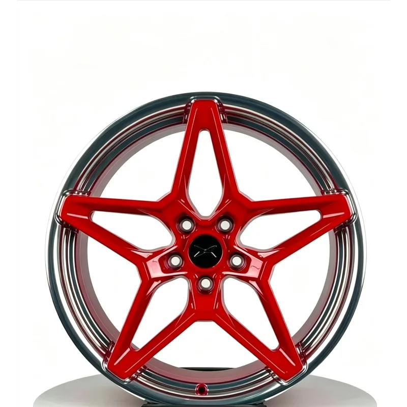 【2026】New Custom Forged Aluminum Alloy Painted Car Rims/Wheels With 20mm/25mm ET For Corvettes C6/C7/C8 & Ferraris F8/F458