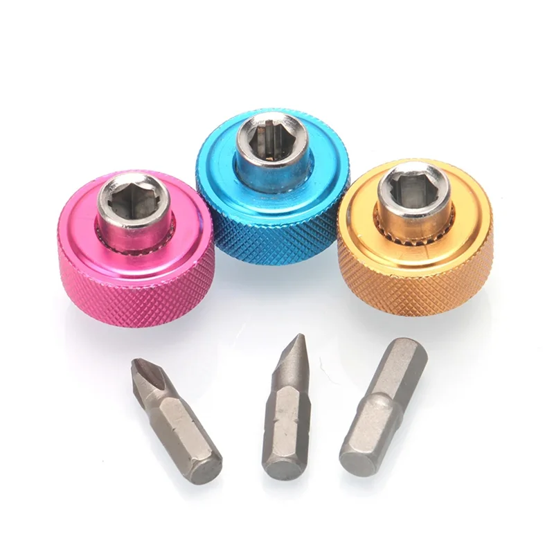 ABKY-Conjunto de driver de soquete de dedo de 3, mini driver de aperto de 1/4 de polegada para catraca de polegar, rotação reversa de catraca de dedo