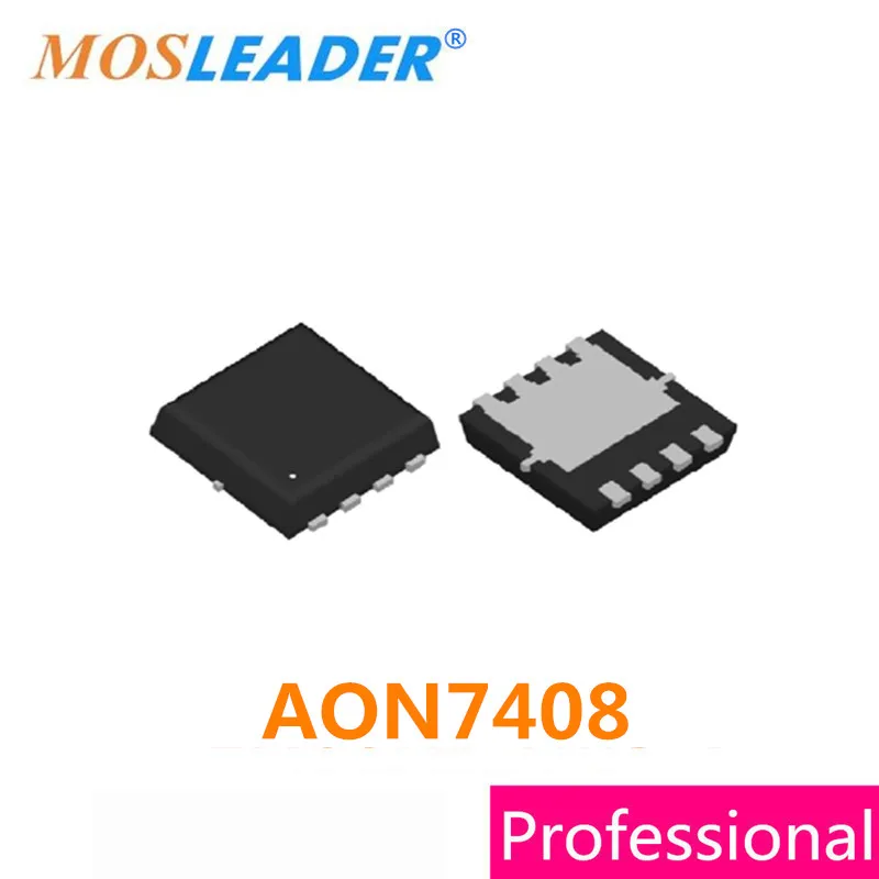 Mosleader AON7408 DFN3x3 100pcs 500pcs 1000pcs 30V 23A N-Channel Made in China High quality Mosfets