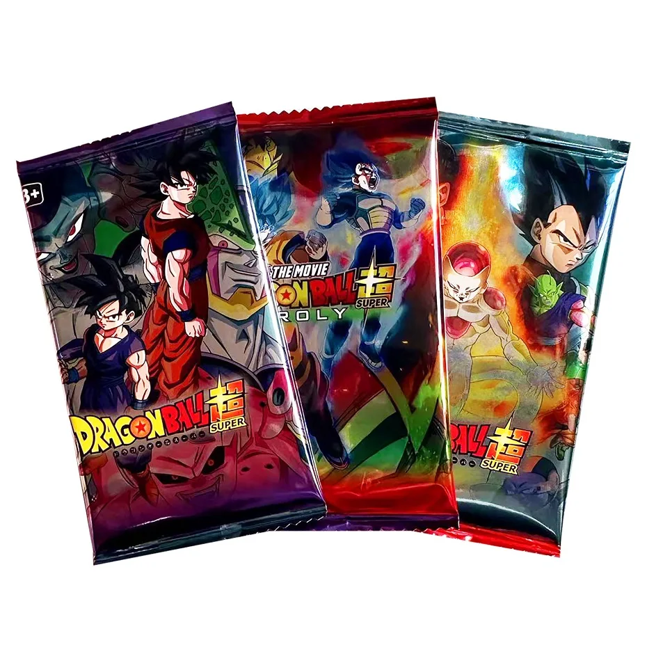 Dragon Ball Cards Shiny Son Goku Super Saiyan Series Signature Game Card Goku Classic Collection Toys Game Collection Card