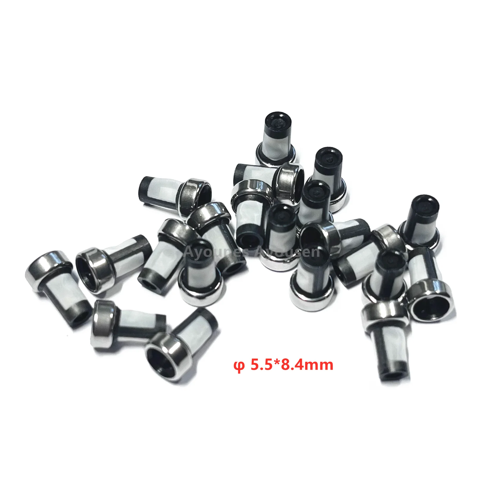 50pcs High quality Stainless Steel Crush Ring Size8.4*5.5*2.4mm for YAMAHA Outboard Parts for AY-F1011