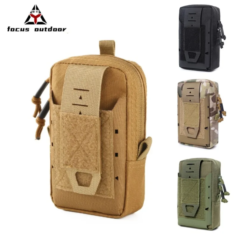 

Wear-resistant Oxford fabric outdoor waist bag for men, ultra-light mobile phone waist strap, ultra-light tactical waist bag