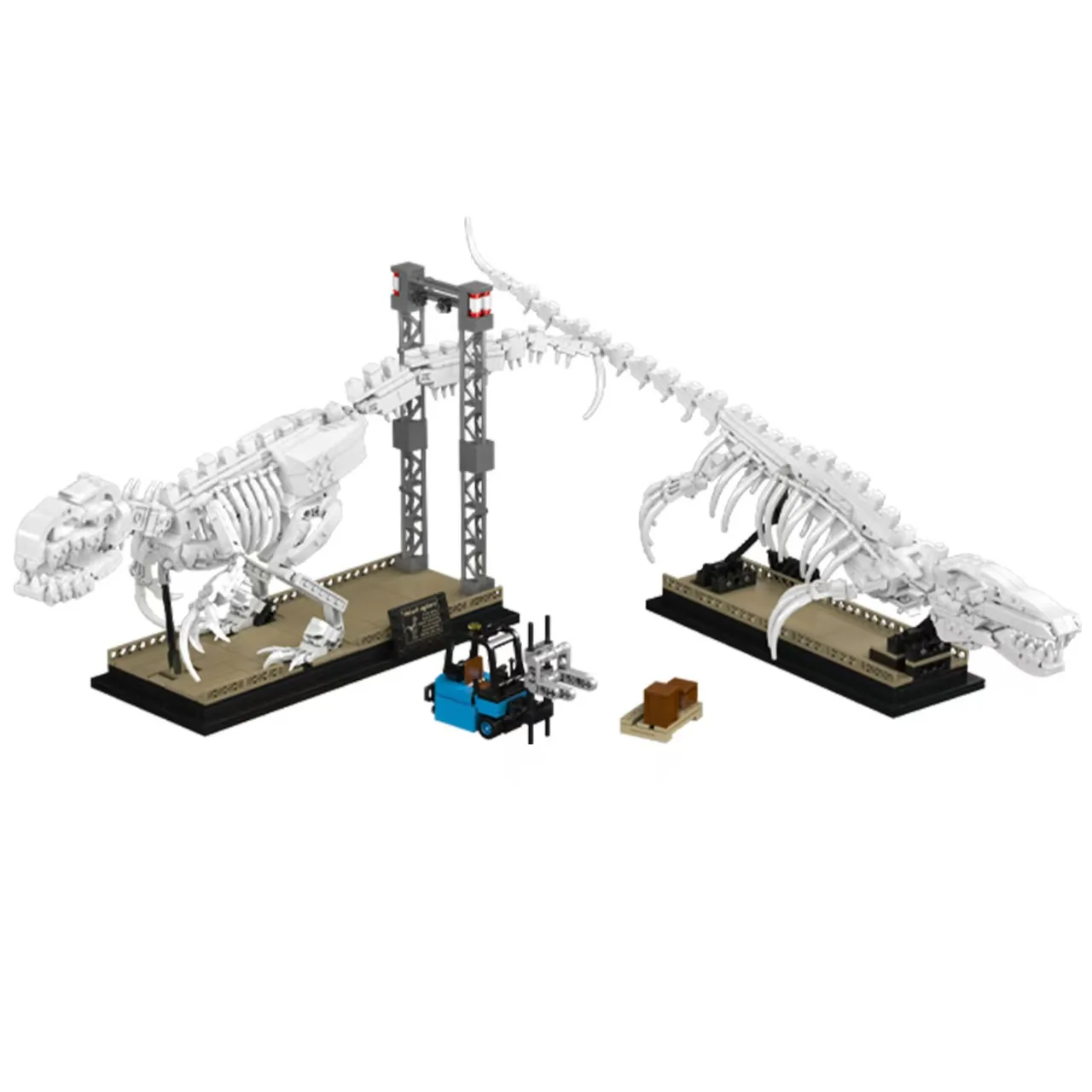 

Конструктор «Динозавр-фоссилия» из 1418 деталей, креативная модель для сборки, развивающая игрушка, головоломка, коллекционная модель, подарок на Рождество