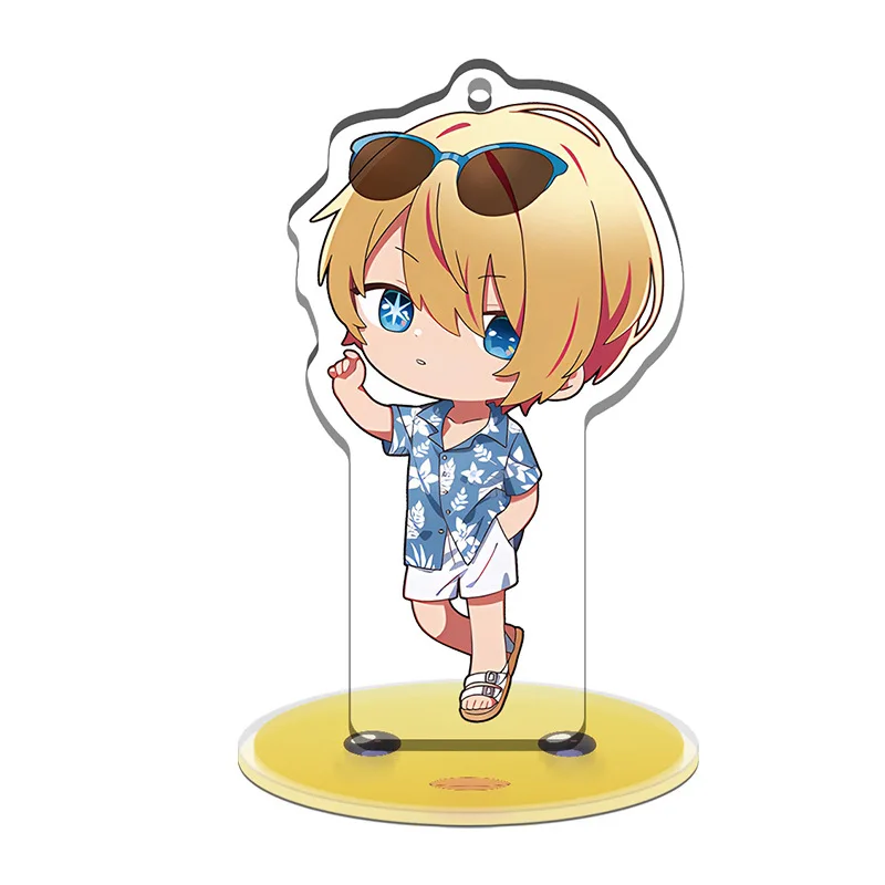 Anime 10cm OSHI NO KO Figure Hoshino Akuamarin Acrylic Stands Hoshino Rubii Arima Kana Character Model Desk Decor Prop key chain