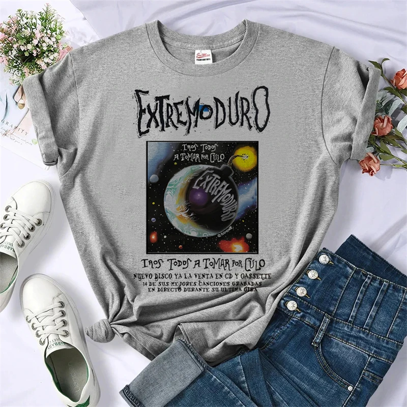 Extremoduro t-shirts women funny tshirt female 2000s clothing