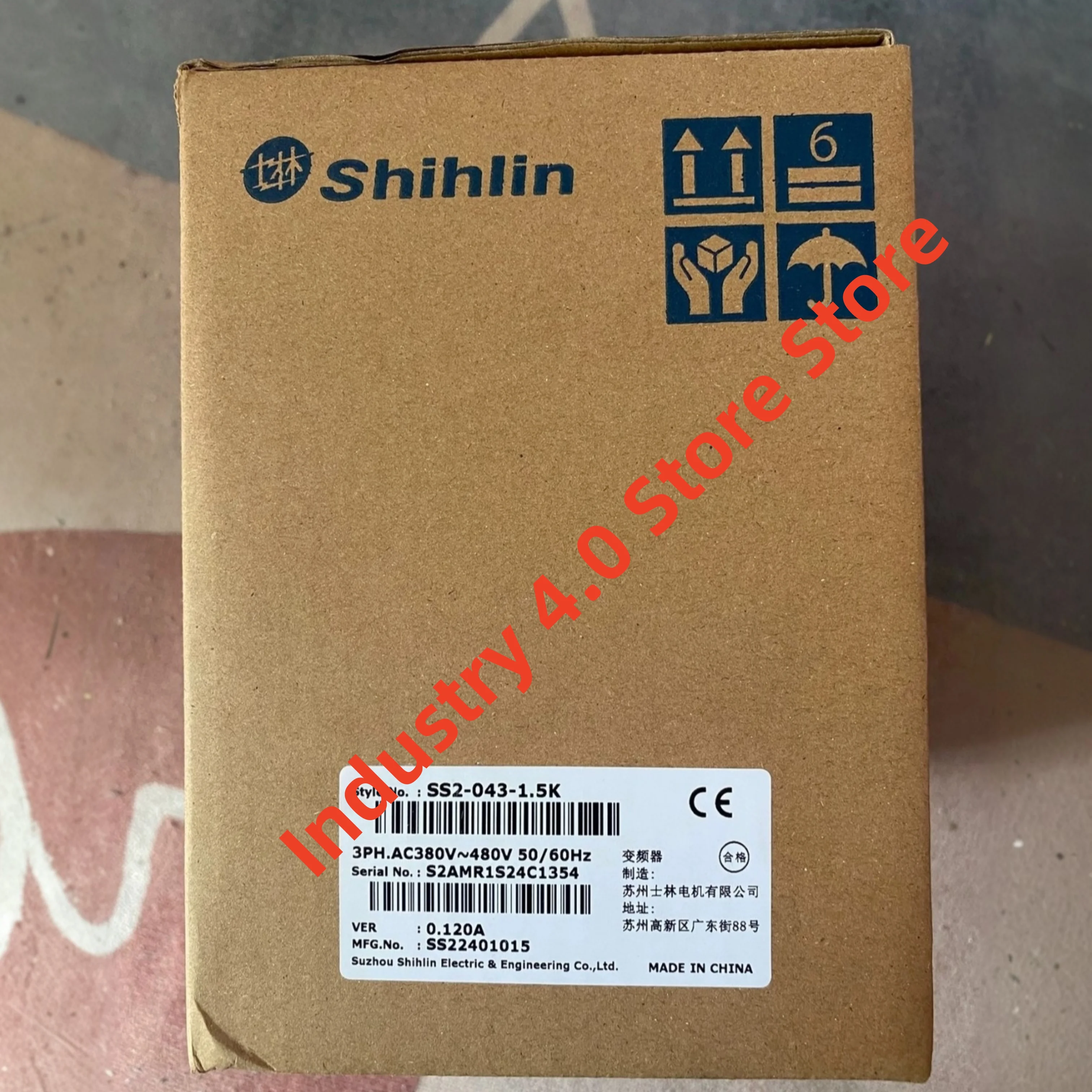 SS2-043-5.5K 380V 5.5KW marca conversor de frequência novo