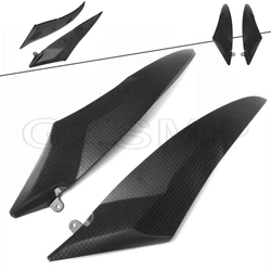 ABS Black Tank Side Covers Panels Decorative Cover Fairing Fit for Yamaha YZF R6 2006 2007