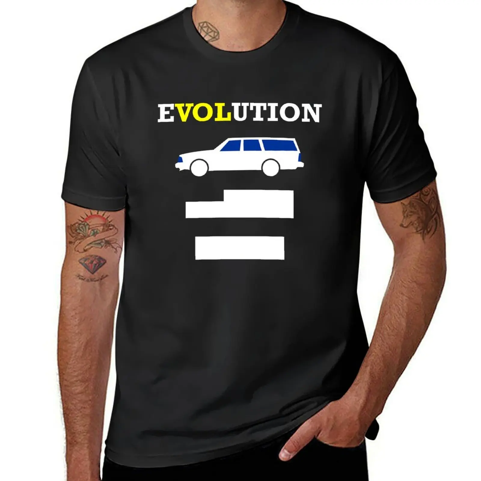 eVOLution (2) T-Shirt tops Aesthetic clothing mens funny t shirts