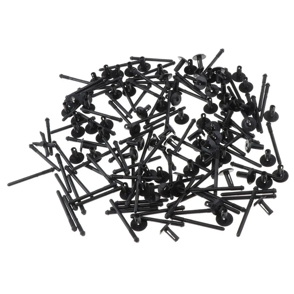 200 pcs Bumper Cover Wheel Opening Molding Blind Rivet for X1X3X5X6