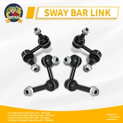 Svenubee 4pcs RWD Front&Rear Stabilizer Bar End Links Kit for Infiniti G25 G35 G37 EX35 EX37 Q40 Q60 QX50 Nissan 370Z 2007-2017