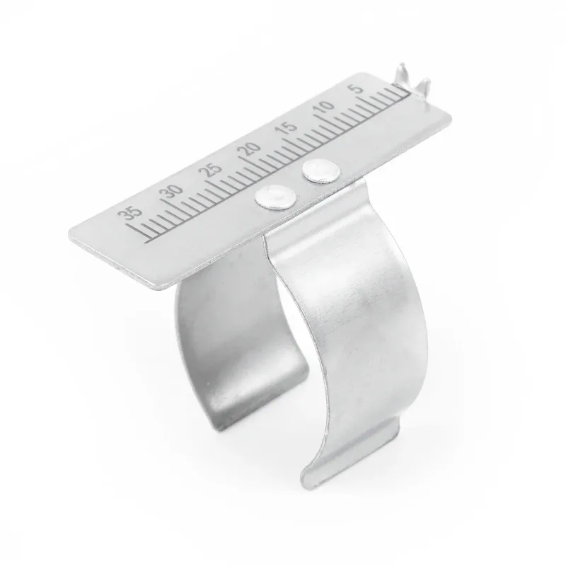 30Pcs Stainless Steel Dental Finger Ruler Equipment Dentist Endodontic Span Measurement Scale Gauge Instrument Tool Oral Care