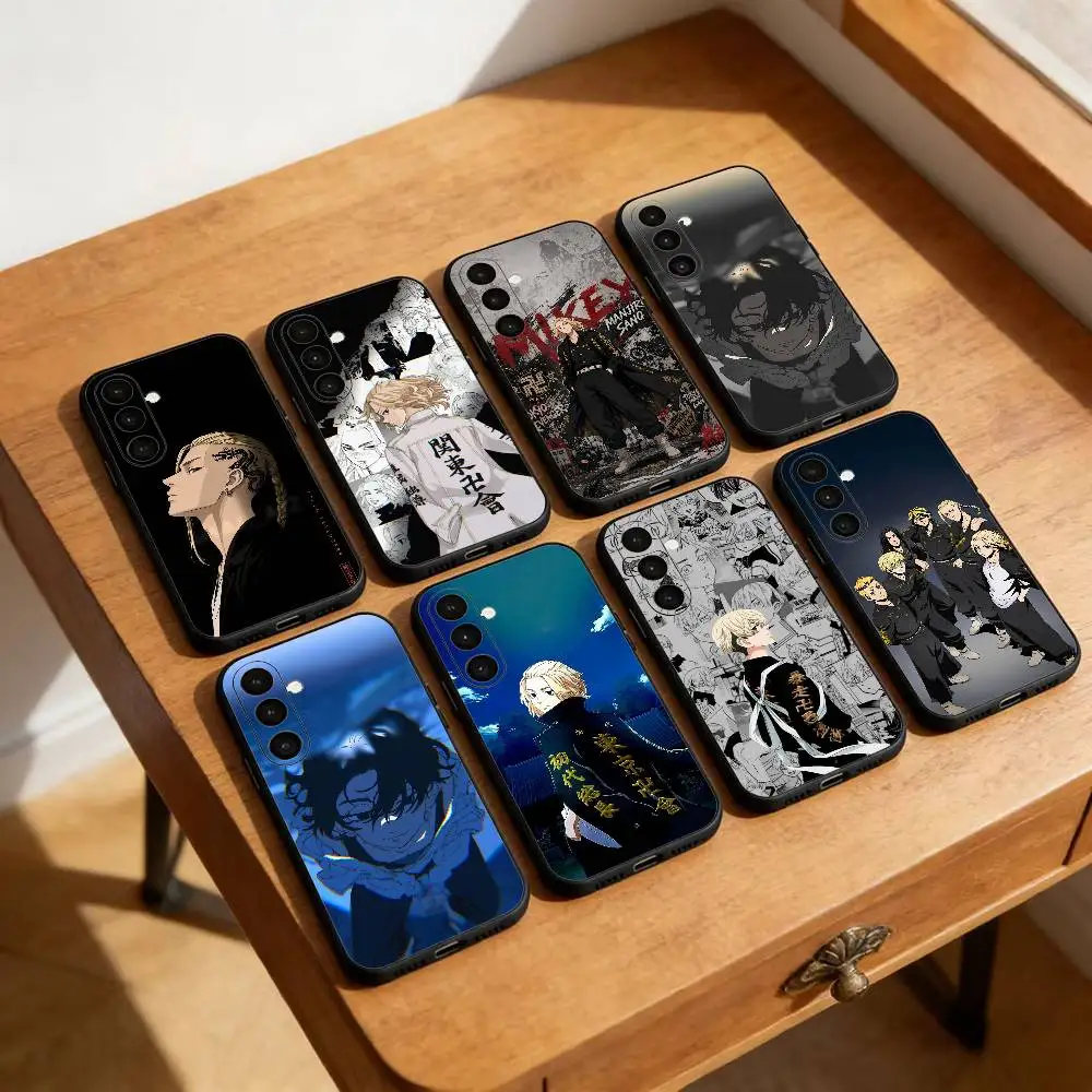 Tokyo Revengers Anime C-Cool Phone Case For Samsung Galaxy A13,21s,22,31,32,52,53,71,72,73,Soft Black Cover