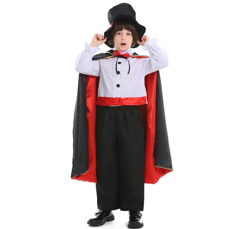 Children's Day Magician Cosplay Costume Circus Drama Stage Performance Costume