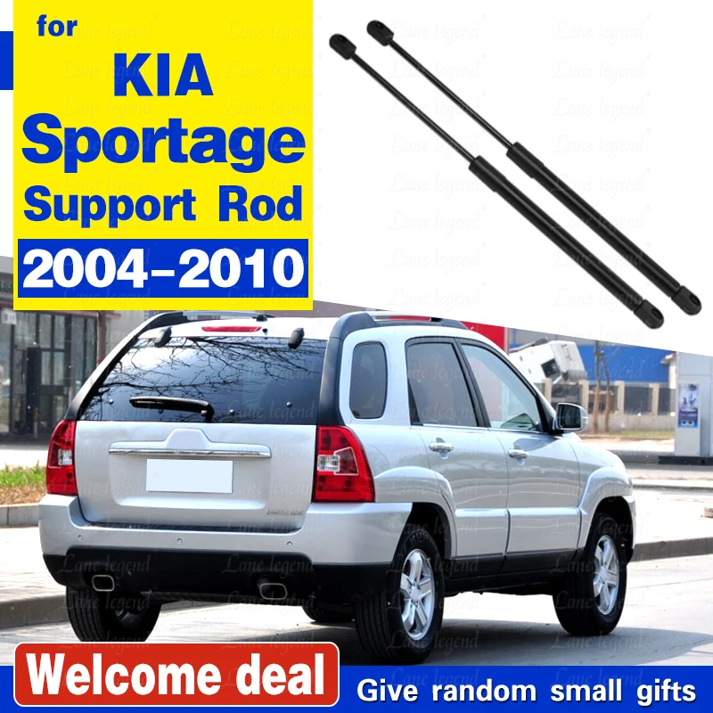 2pcs Auto Tailgate Boot Gas Struts Shock Lift Support for Kia Sportage trunk 2004 - 2010 2005 2006 2007 hydraulic rod strut