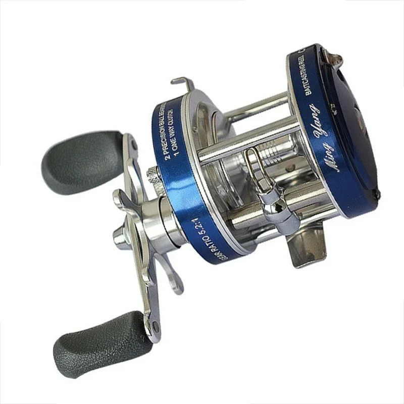 

Ming Yang Drum CL30-90 Double Crank Wheel Lateral Fishing Tackle Metal Ice Fishing Reel Wheel