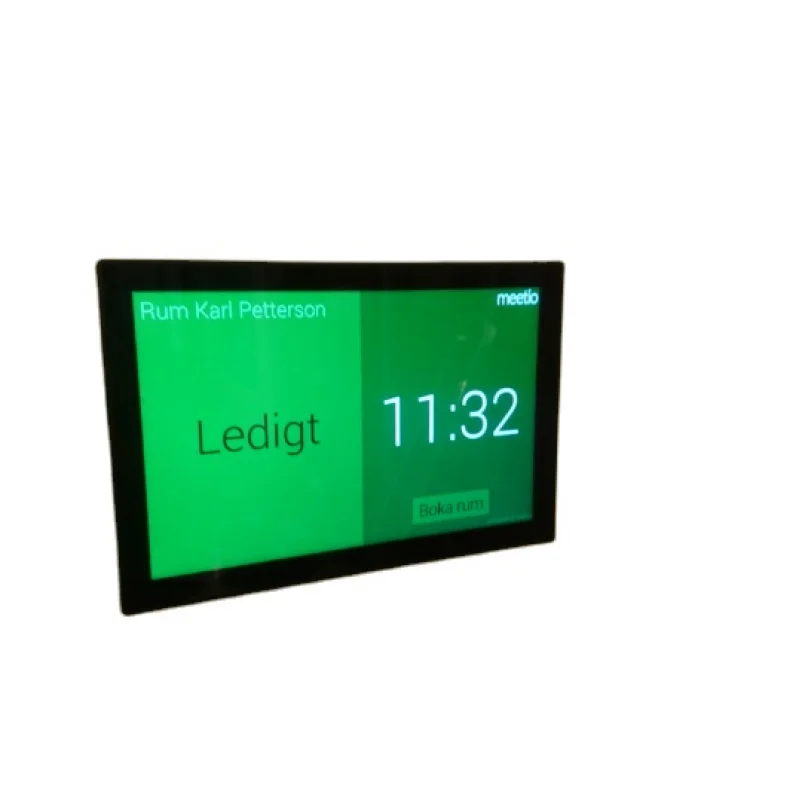 Wall Mount Meeting Room 10 Inch NFC Android Tablet With LED light Bar