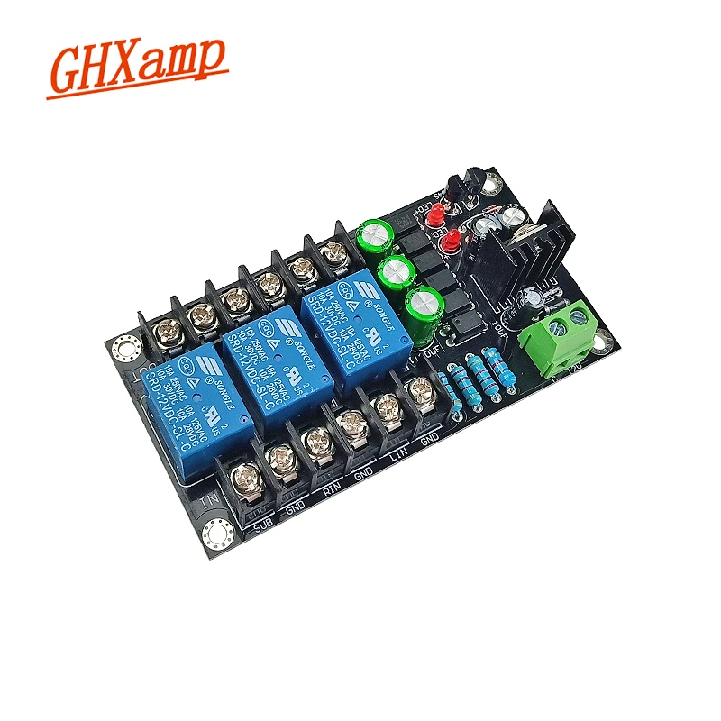 GHXAMP Class D Digital Amplifier Speaker Protection Board Class A Discrete Amplifier 2.1 Three-Channel Output 300W*3