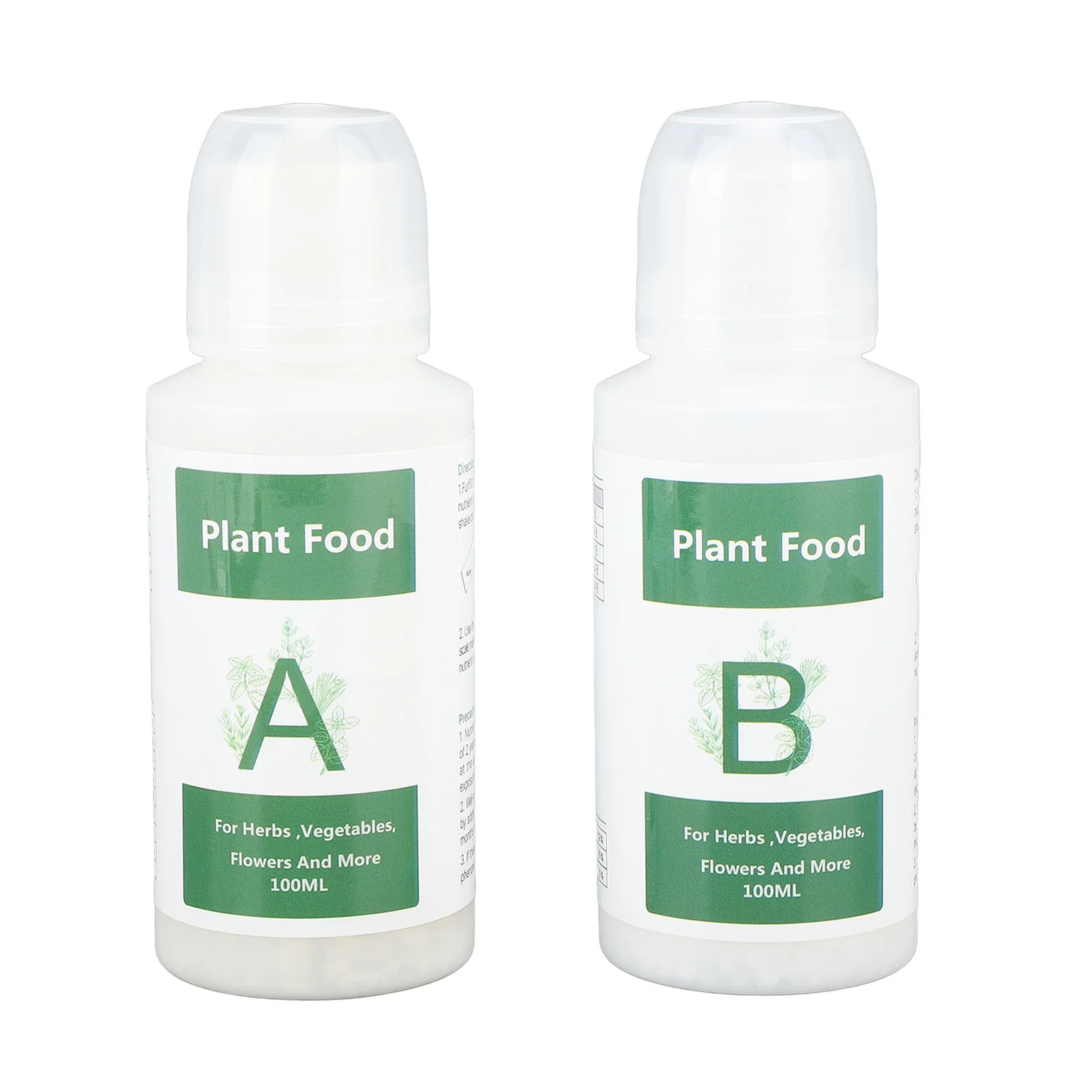 3 Set Hydroponic Plant Food Nutrients Indoor Plant Fertilizer for Vegetables Fruits Herbs Growing Hydroponic Garden Supplies