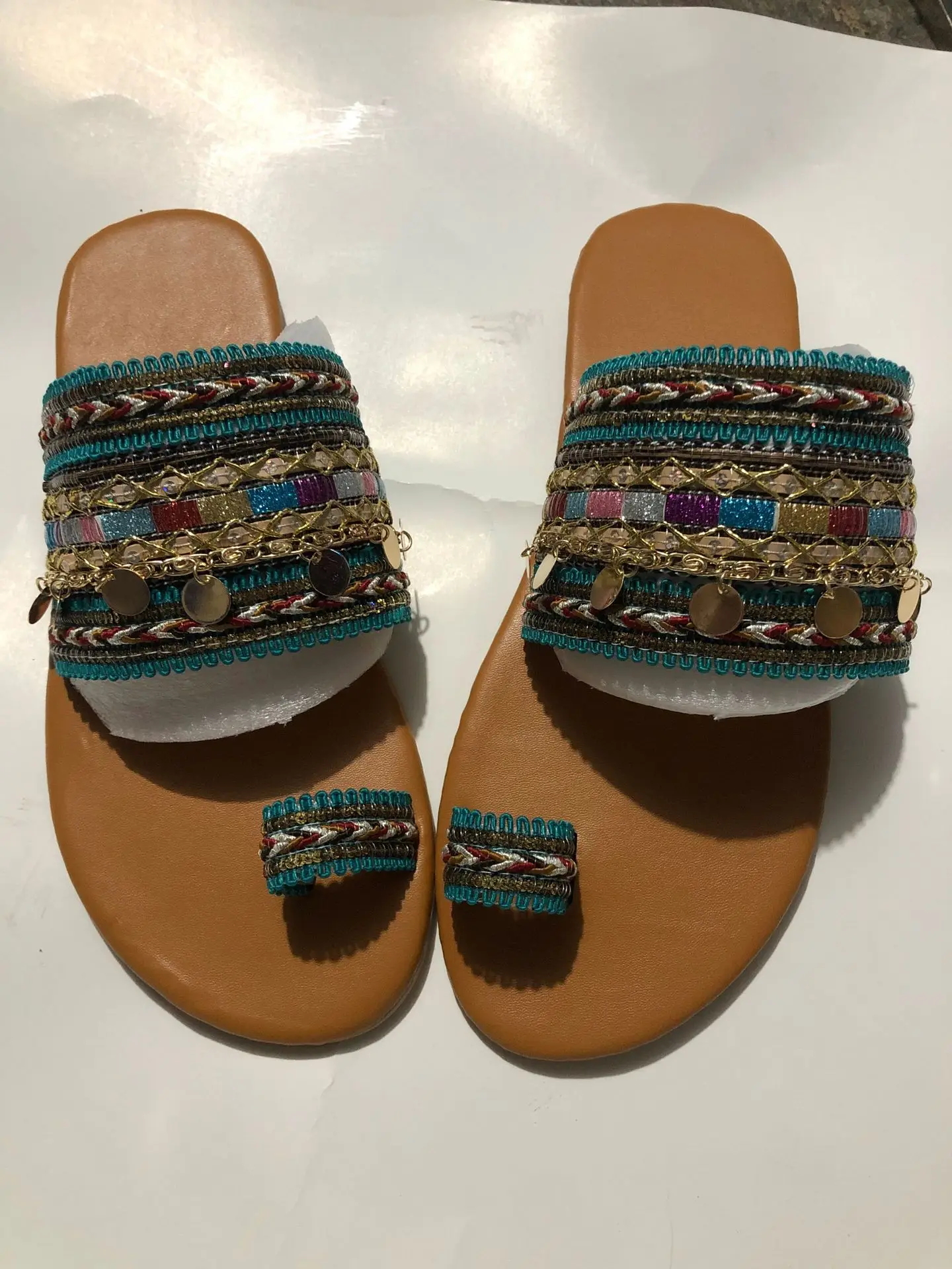 Neue Damen-Sandalen 202 Sommer Neue Flache Retro-Zehen-Sandalen für Damen – Detail 27
