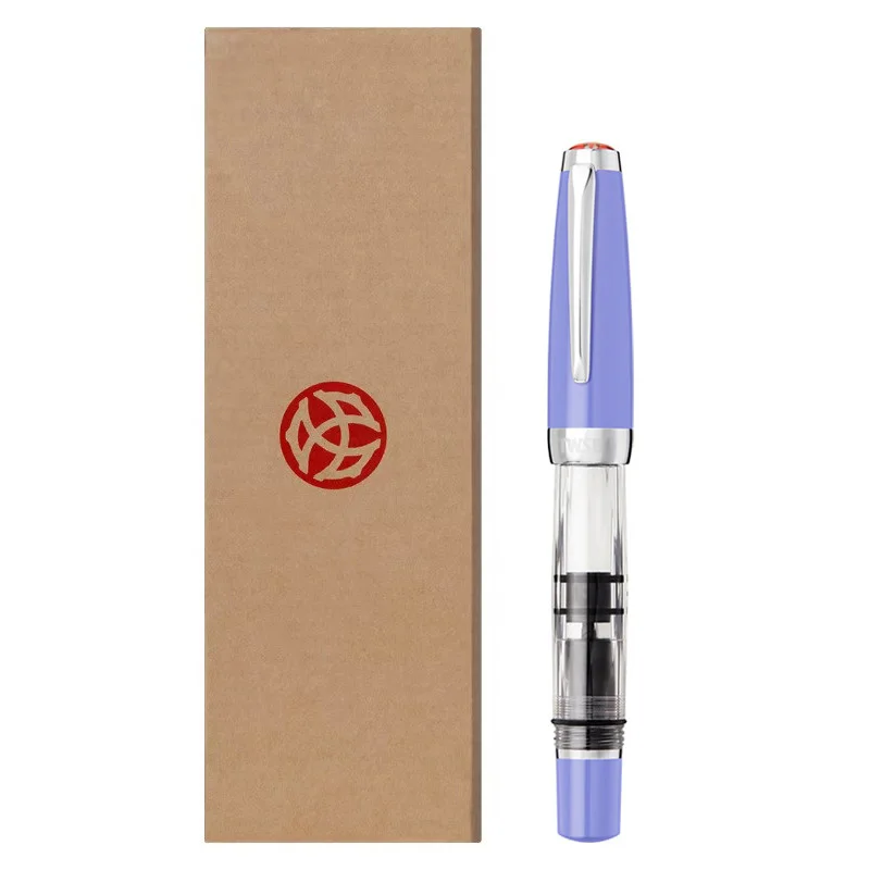 Limited TWSBI Diamond 580 Mini Edition Lavender Purple Fountain Pen Ink Gift Box Set Perfect Girls Spring Writing Business Gift