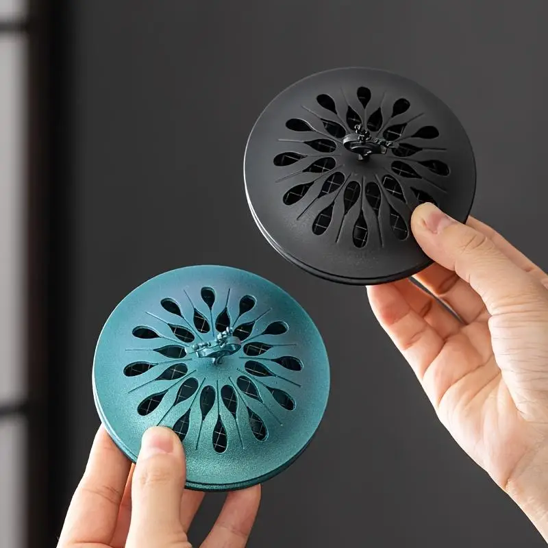 Porte-encens vintage à refoulement en alliage de zinc, encensoir creux, pièce décorative d'aromathérapie pour la maison et la salle de méditation