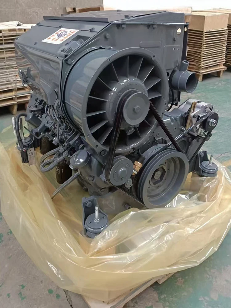 Air Compressor 4-cylinder diesel Engine for Grinding Cornmeal/hammer Crusher/chaff Cutter/corn Mill Machine deutz BF4L914 Motor