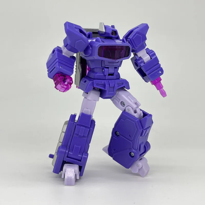 Shockwave Transformation PT03 PT-03 G1 small scale Laser Gun Action Figure Robot Model Collection Deformed Toys Gifts - view 4