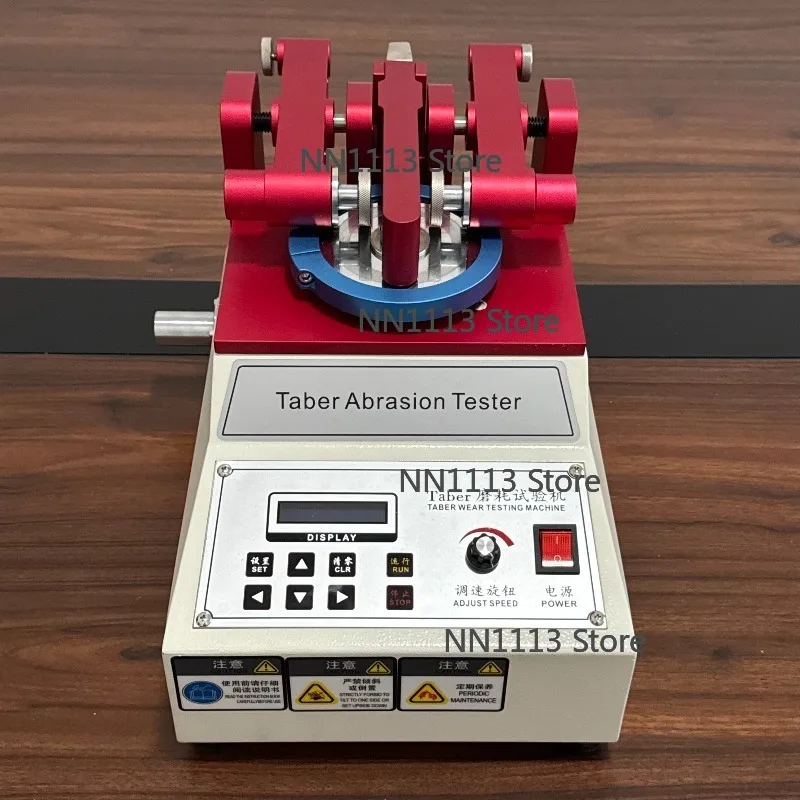 Textile Fabrics Plastic Rubber Taber Abrasion Resistance Abraser Tester