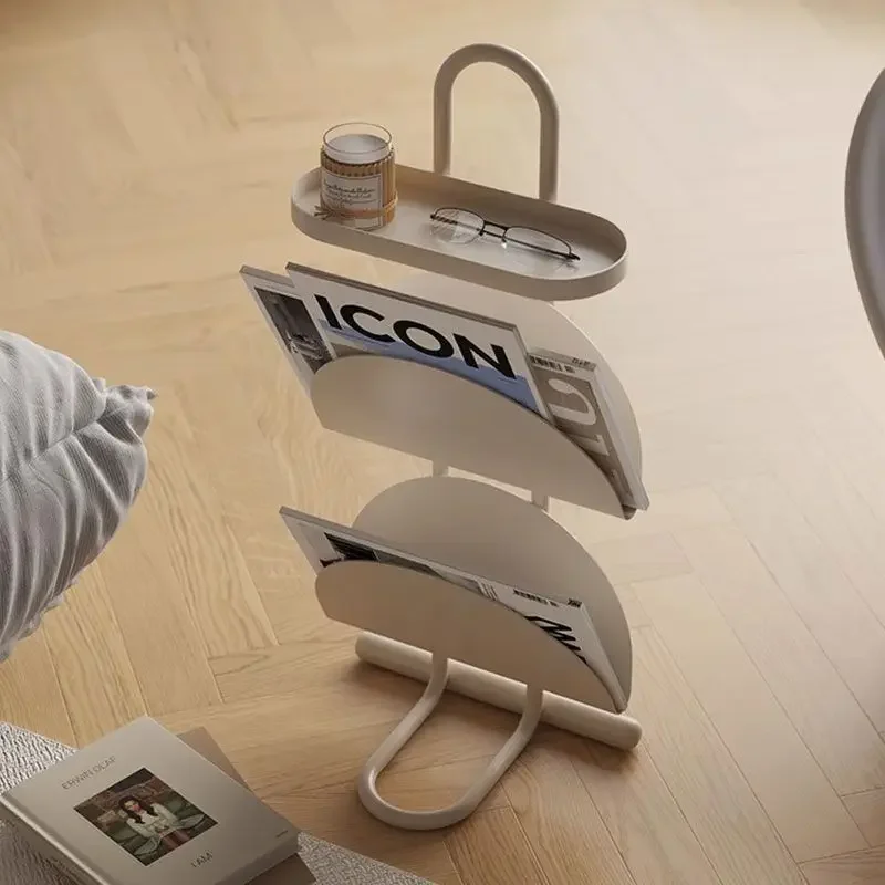 Ins Wind Sofa Side عدد قليل من غرفة المعيشة وشرفة وطاولة القهوة ورف الكتب