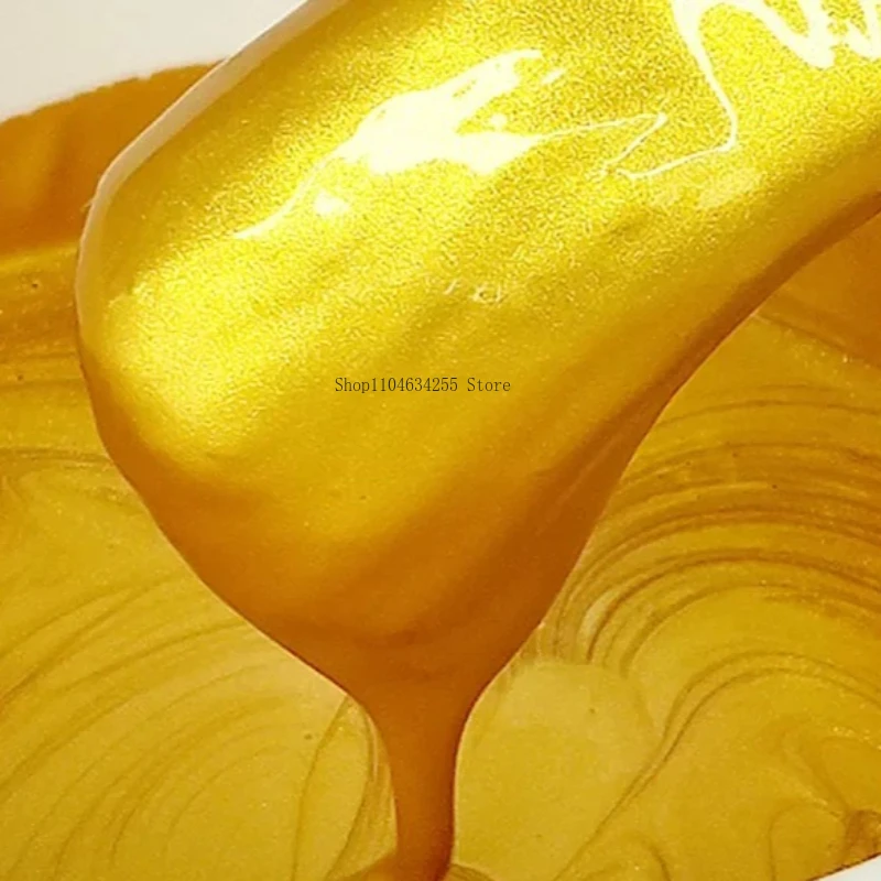 100g/350g/1kg Water-based Environmentally Friendly Gold Leaf Paint, Safe and Tasteless Gold Paint, Plaque Decoration, Gold Paint