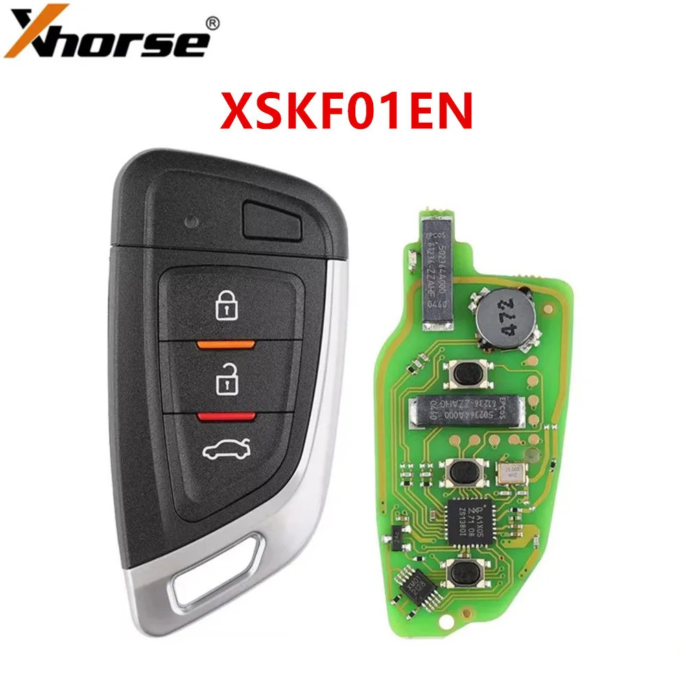 1/3/5PCS Xhorse XSKF01EN Keyless Go Universal Smart Proximity Key for VVDI2 VVDI Key Tool VVDI MINI Key Tool