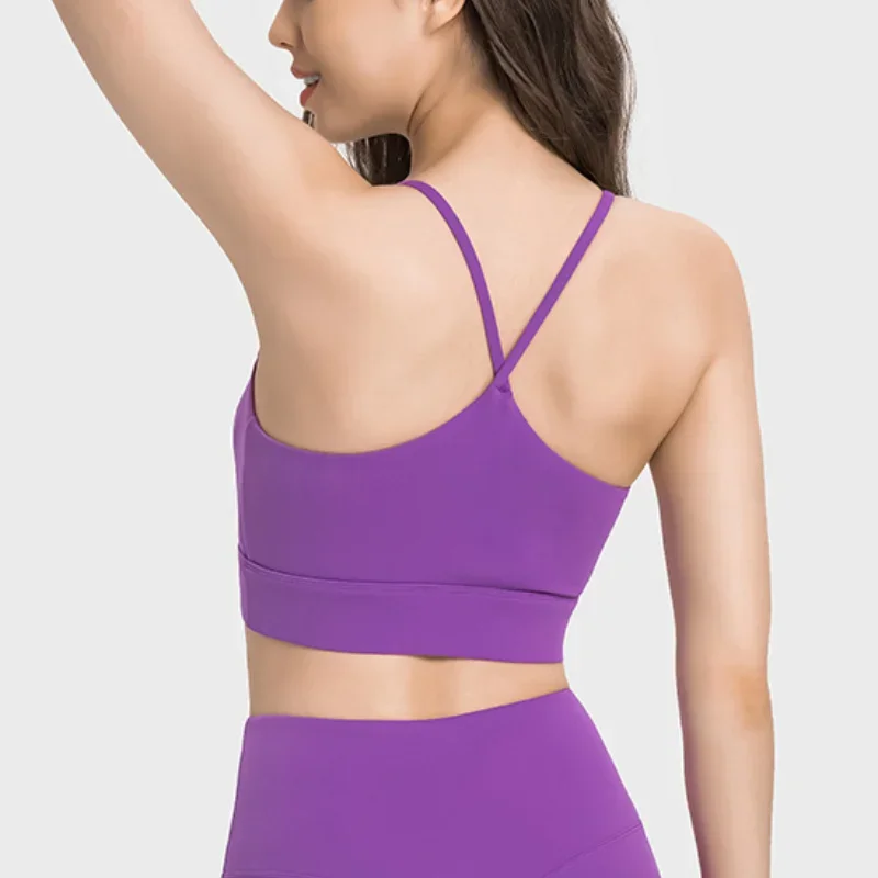 Solid Color Yoga Tight Sports Bras For Women 2024 Women's Fitness Zipper Bra Sportswear Woman Gym Training Female Crop Tops