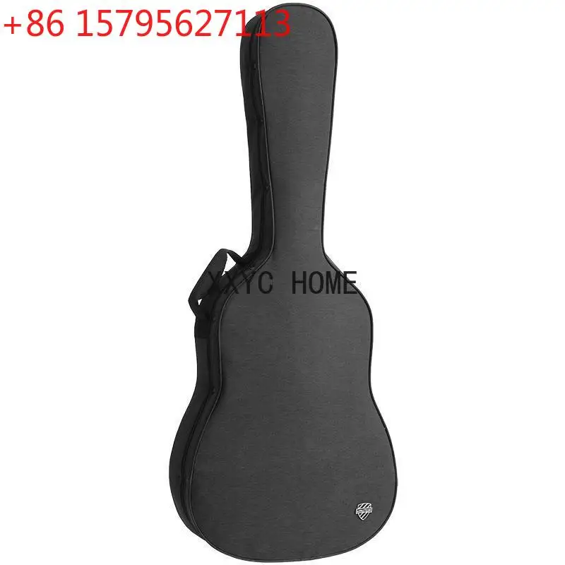

40 / 41Inch Acoustic Folk Guitar Bag Backpack Double Straps Oxford Waterproof Guitar Soft Carry Case Gig Bag Cover